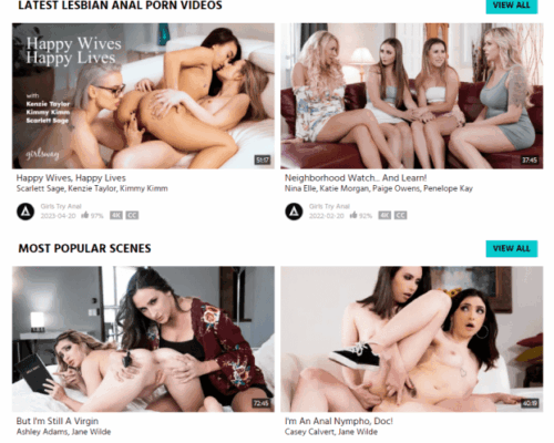 Girls Try Anal Girls Try Anal