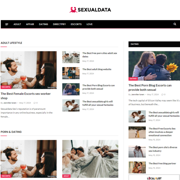 Sexual Data Sexual Data
